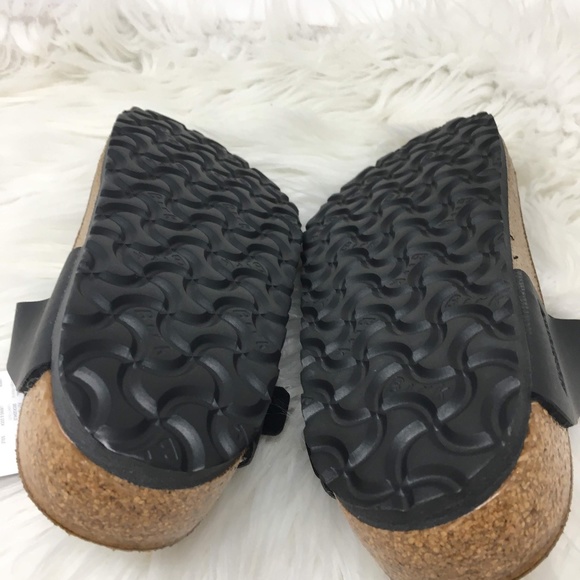 Birkenstock Gizeh Black Cork Thong Sandals - Picture 7 of 8
